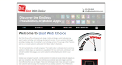 Desktop Screenshot of bestwebchoice.com