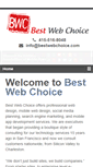 Mobile Screenshot of bestwebchoice.com